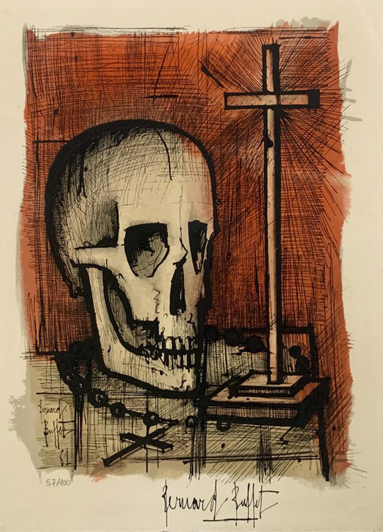 Bernard Buffet Officiel - Vanité, 1961, 38 x 28 cm