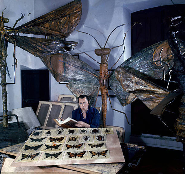 Bernard Buffet Official - Bernard Buffet’s studio in the 1960s (approximate scale).